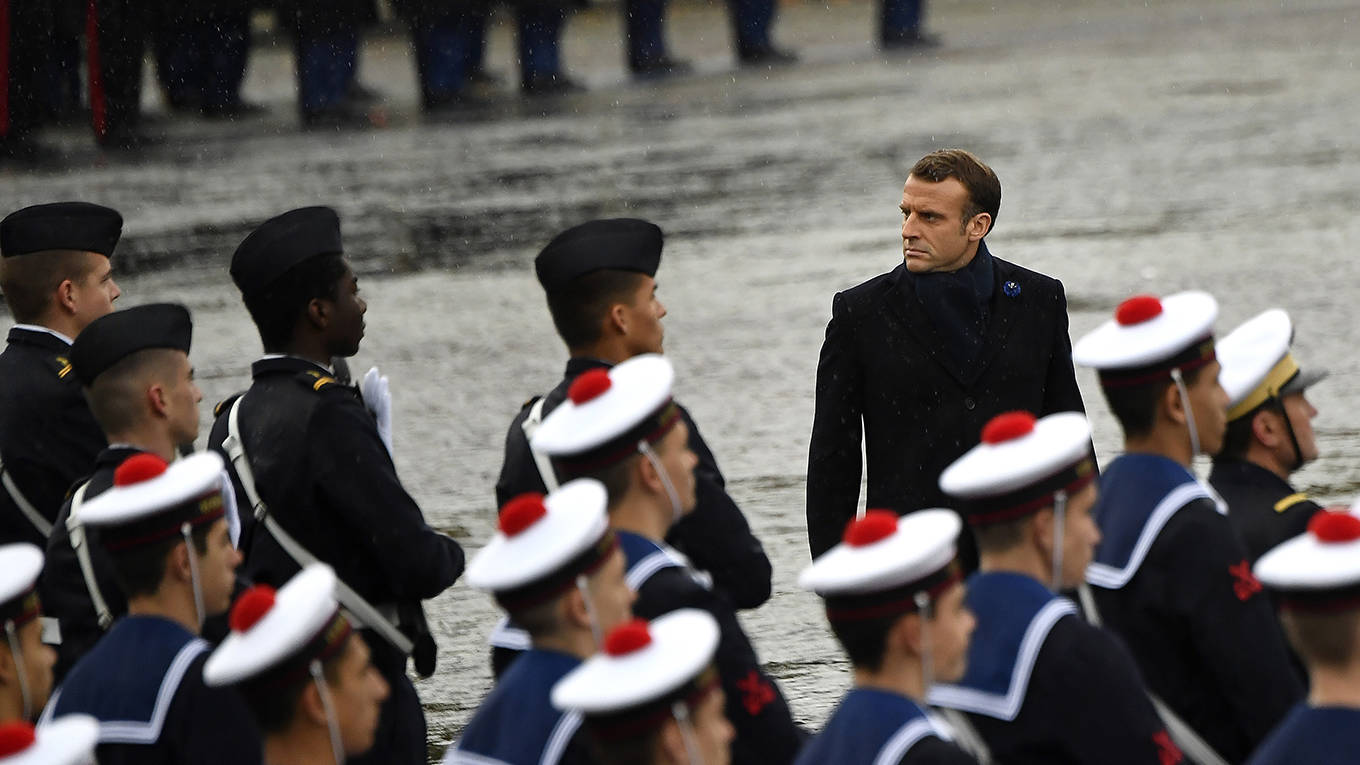 lenoir12_Aurelien MeunierGetty Images_macronfrancearmysoldiers