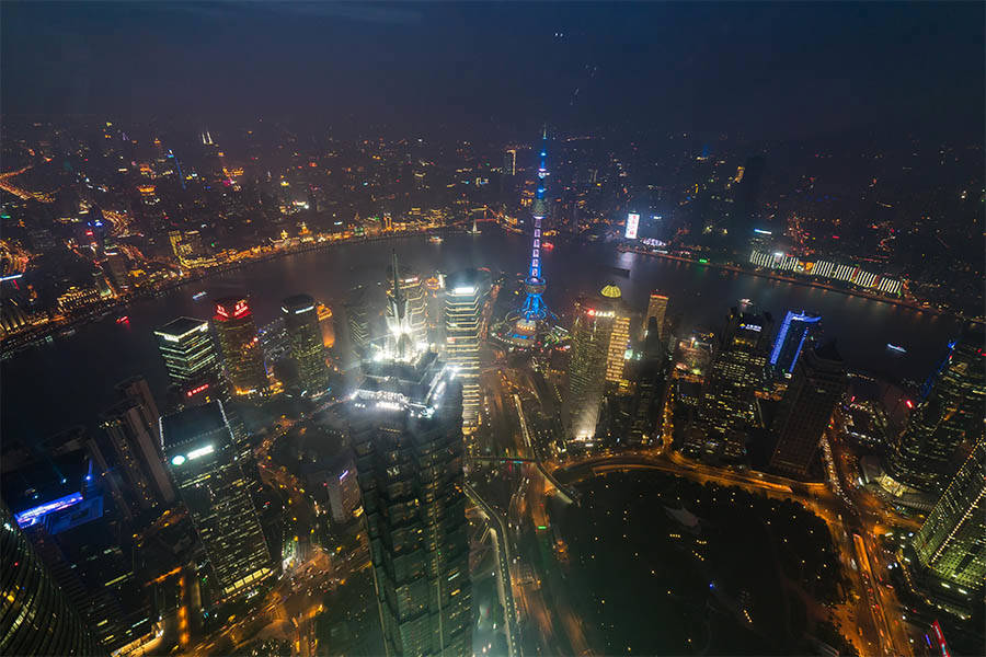 shanghai at night
