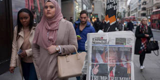 Trump London Evening Standard London
