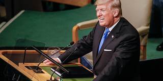 President Trump addresses the UN