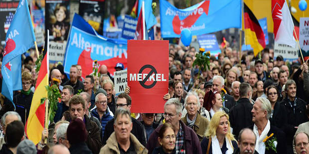 afd migrant protest
