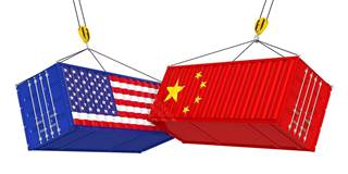 United States and China cargo containers