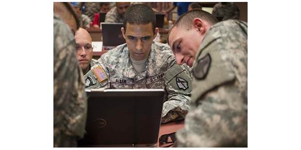US military cyber training