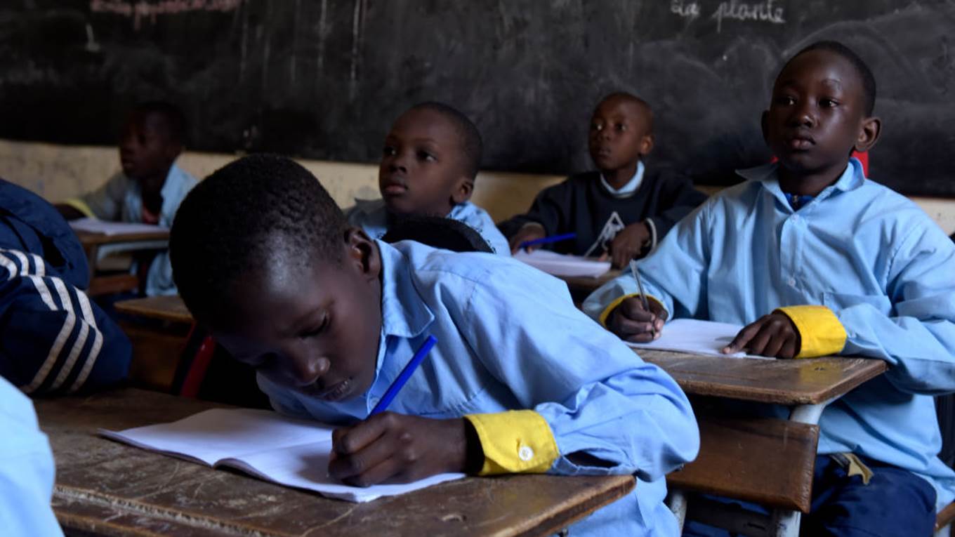 senegal children in school