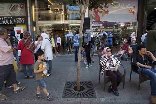 Daily life in Beirut Lebanon