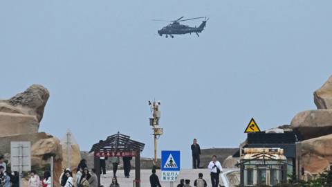 chellaney172_GREG BAKERAFP via Getty Images_taiwan strait