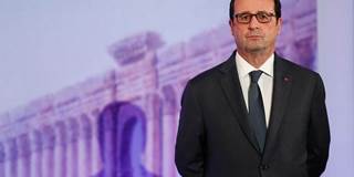 Hollande opening of Palmyra Exhibit