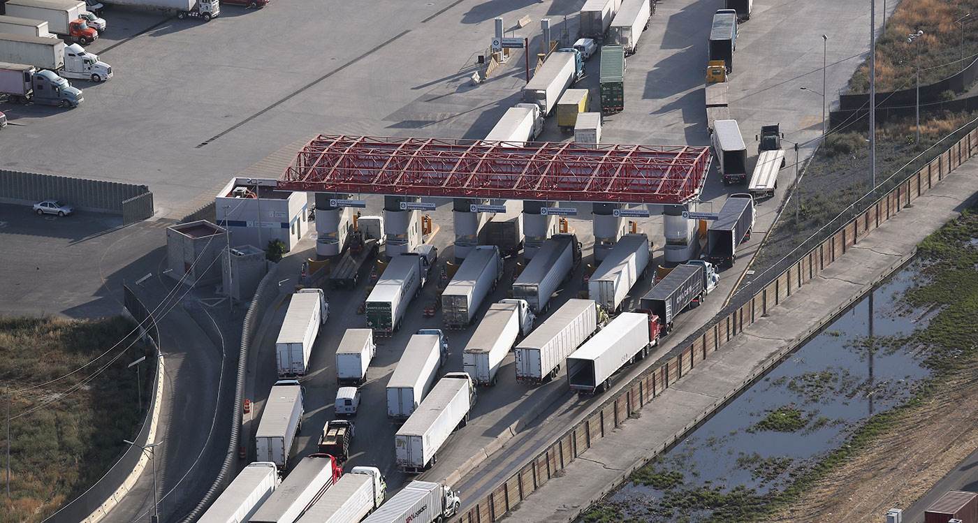 US Mexico border
