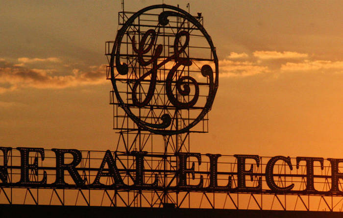 GE sign