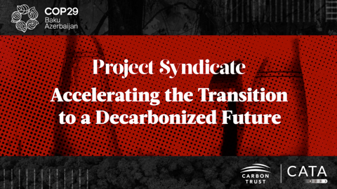 COP29 Accelerating the Transition to a Decarbonized Future Event Thumbnail