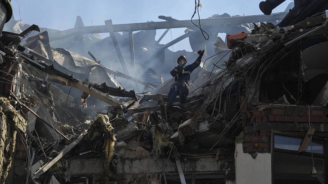 hausmann104_ Sergei ChuzavkovSOPA ImagesLightRocket via Getty Images_ukraine destruction