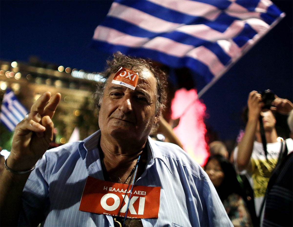 Greece referendum Oxi vote