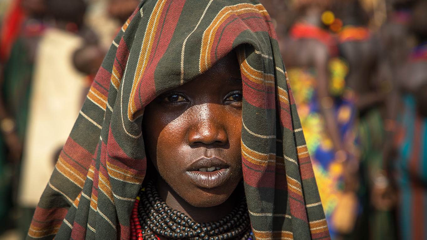 African girl