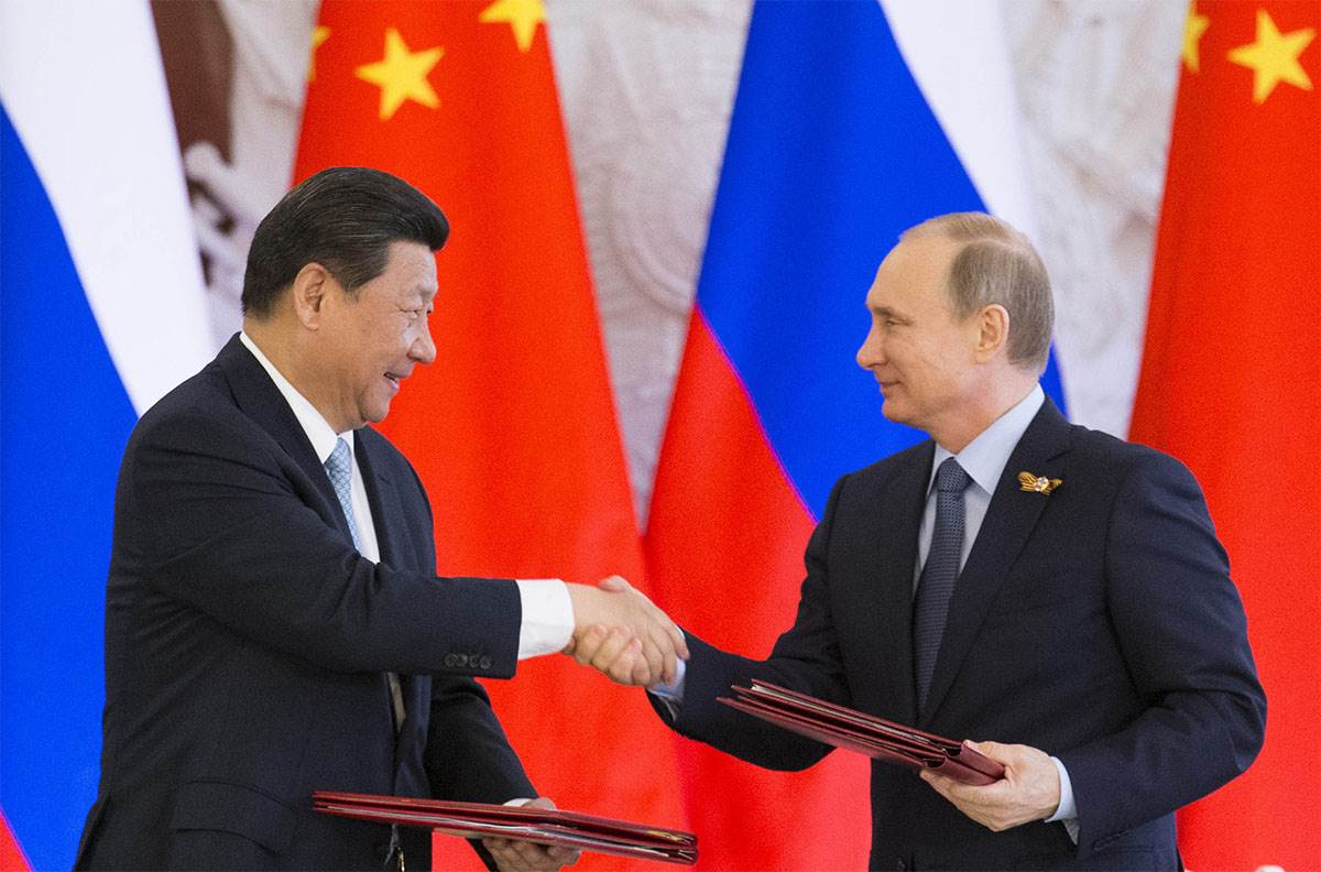 Xi Jingping Vladimir Putin
