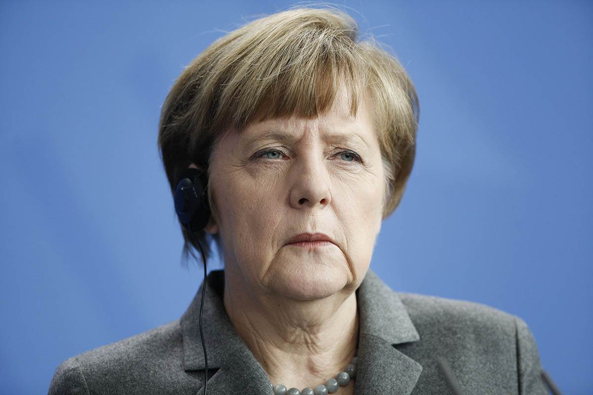 Angela Merkel closeup