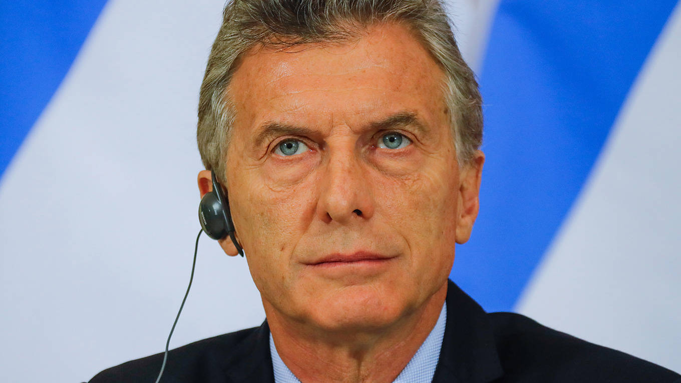 Argentina's President Mauricio Macri