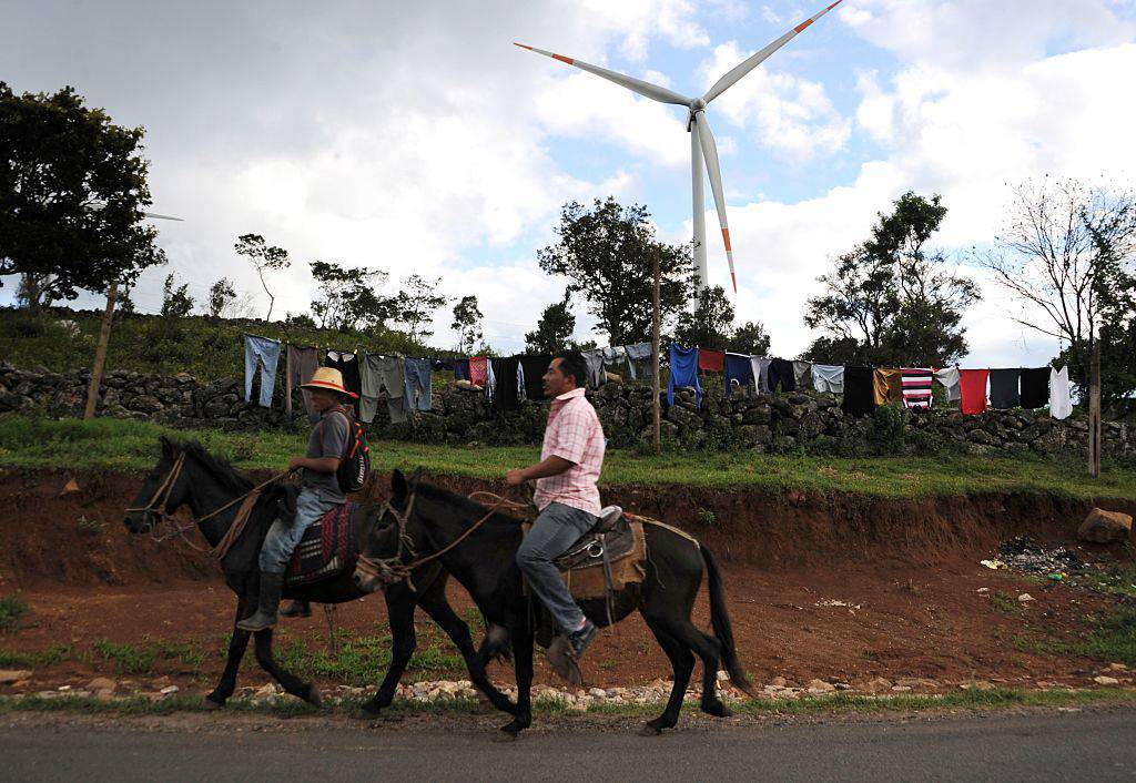 Cerro de Hula windfarm in Honduras