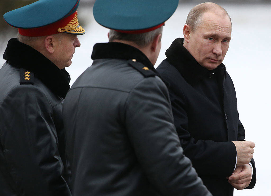 Putin on defender of the motherland day