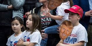 Trump fan family in victory tour in MI