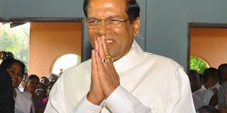 Sri Lanka President Maithripali Sirisena
