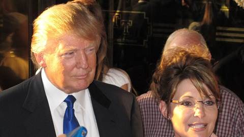 Donald Trump and Sarah Palin