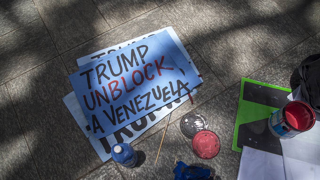 sachs322_Rafael Briceño SierraltaNurPhoto via Getty Images_trumpvenezuelaoilUSsanctions