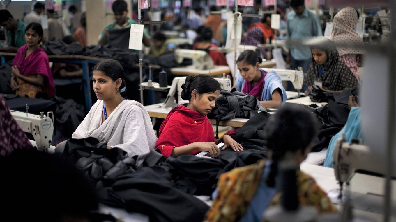 Garment workers in Bangladesh