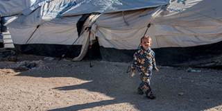 child refugee camp