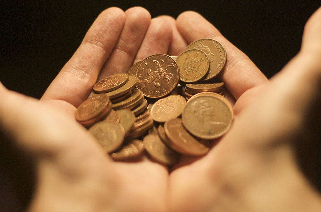 money change hands out