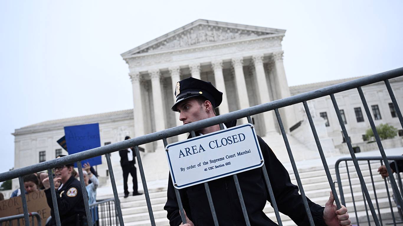 ahuq2_ BRENDAN SMIALOWSKIAFP via Getty Images_supreme court leak