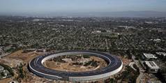 The new Apple headquarters 