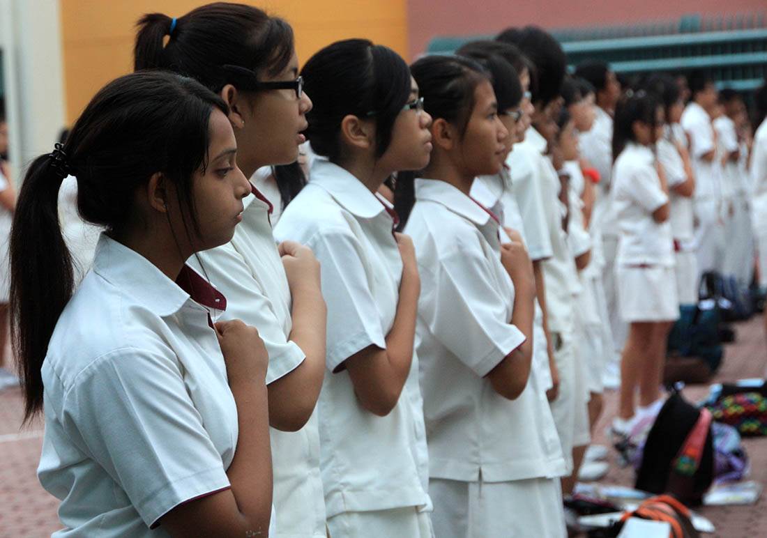 Singapore students education