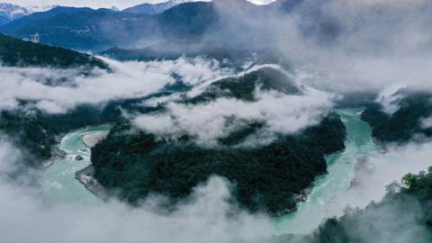 chellaney133_XinhuaTian Jinwen via Getty Images_yarlung zangbo brahmaputra