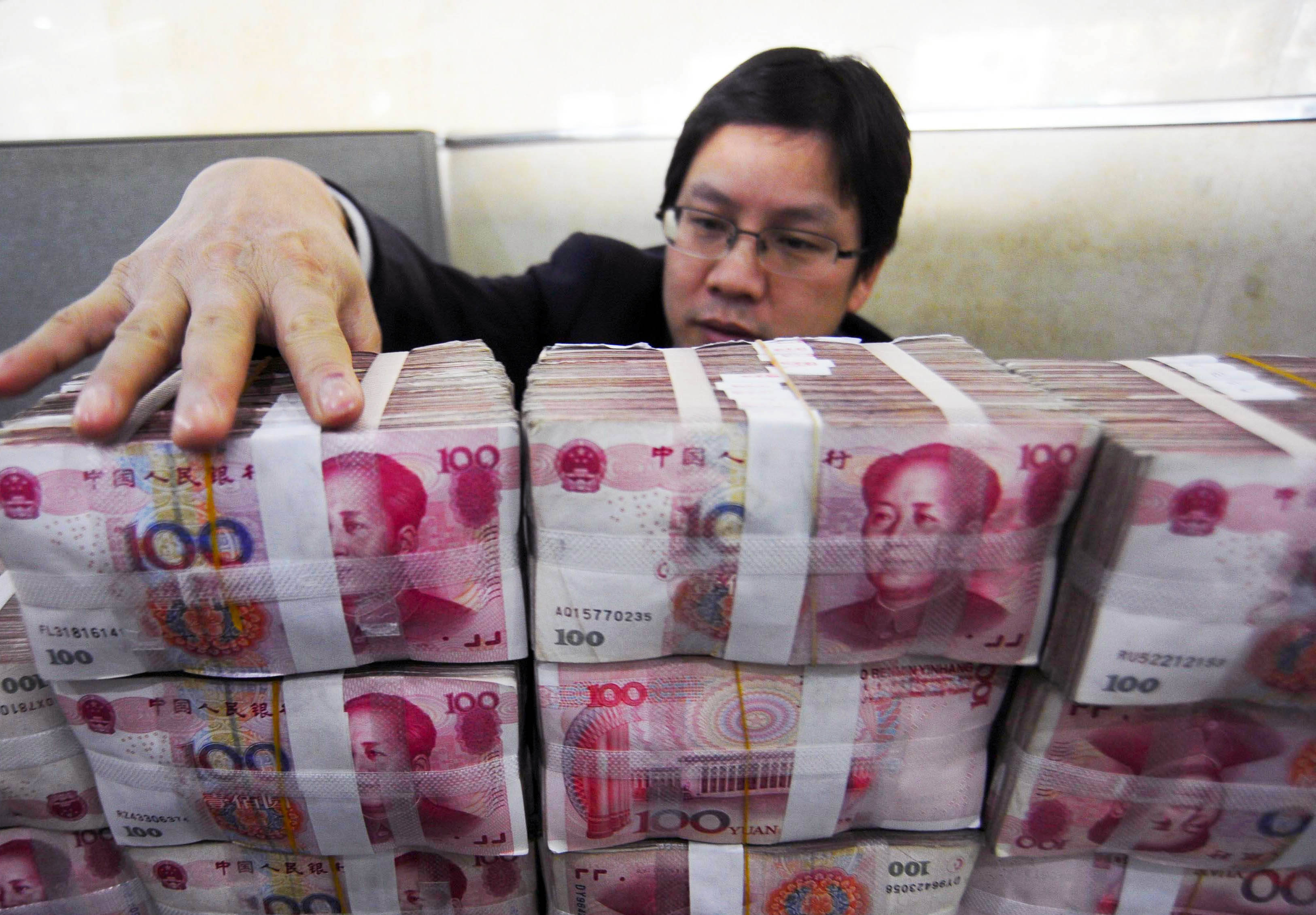 Stacking Renminbi