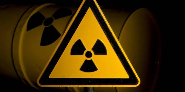 A Radioactive Warning Sign