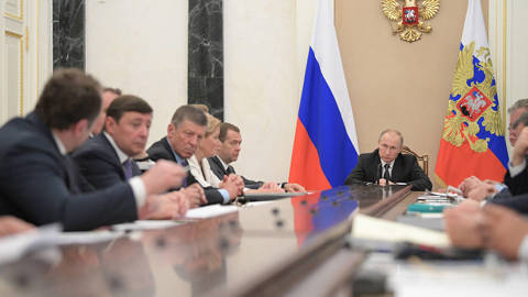 Putin in Kremlin