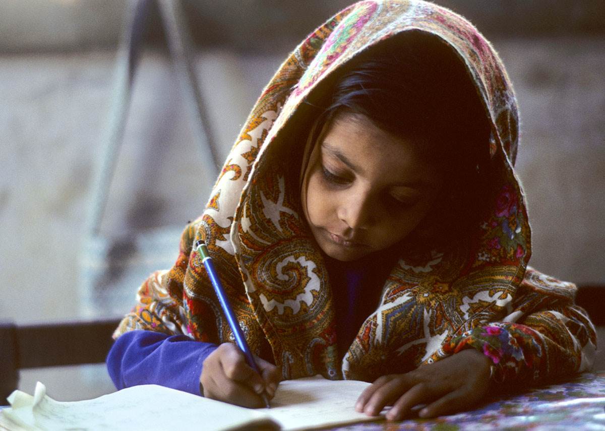 Pakistani schoolgirl
