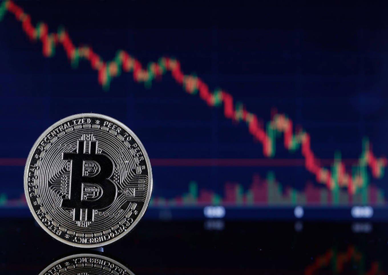 bitcoin value declines