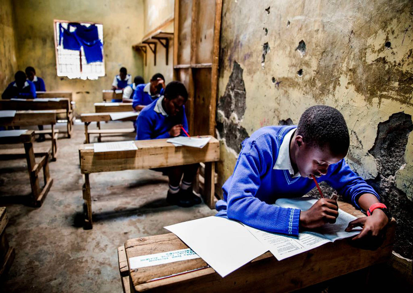 school kenyan students