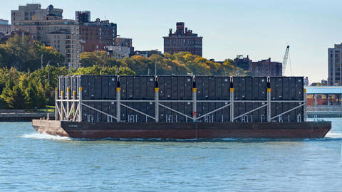 NYC cargo ship