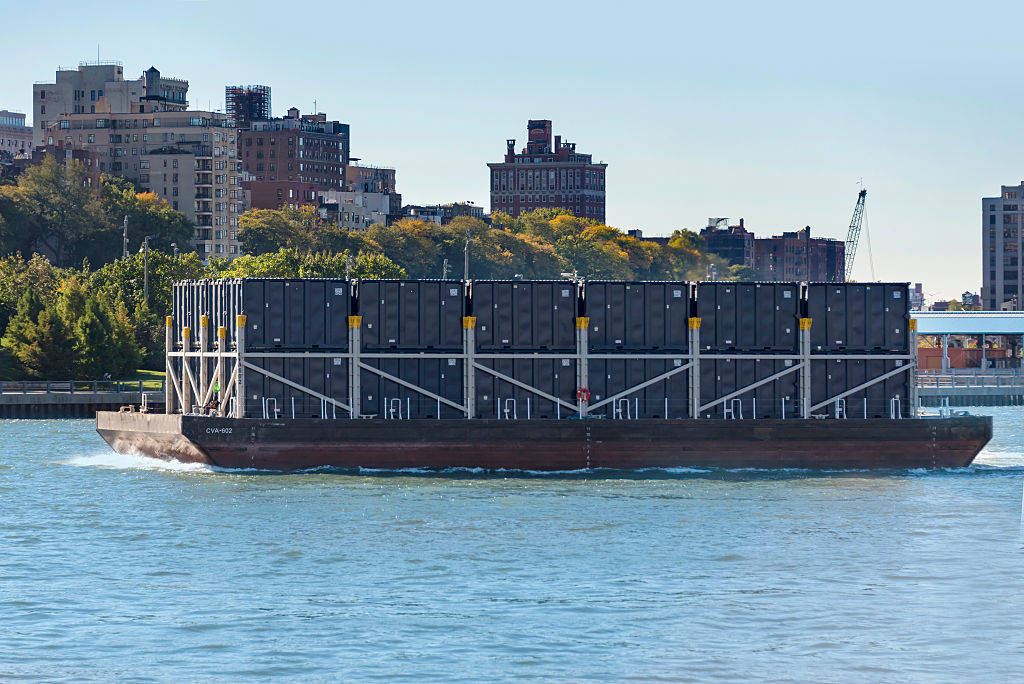 NYC cargo ship