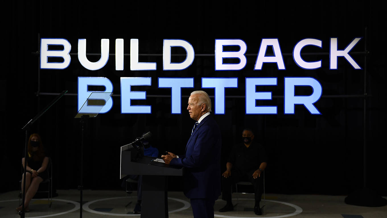 boskin80_BRENDAN SMIALOWSKIAFP via Getty Images_bidenbuildbackbetter