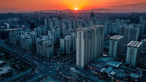 Beijing sunrise
