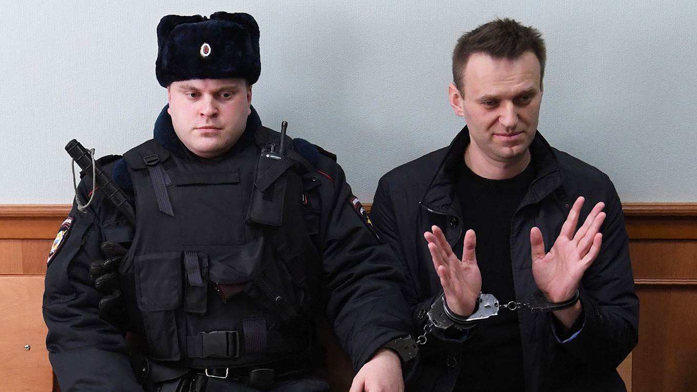 Kremlin critic Alexei Navalny arrested