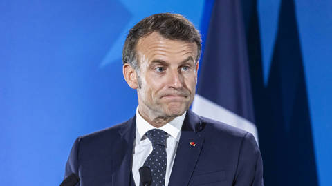 laidi36_Nicolas EconomouNurPhotoGettyImages_macron_nato_summit