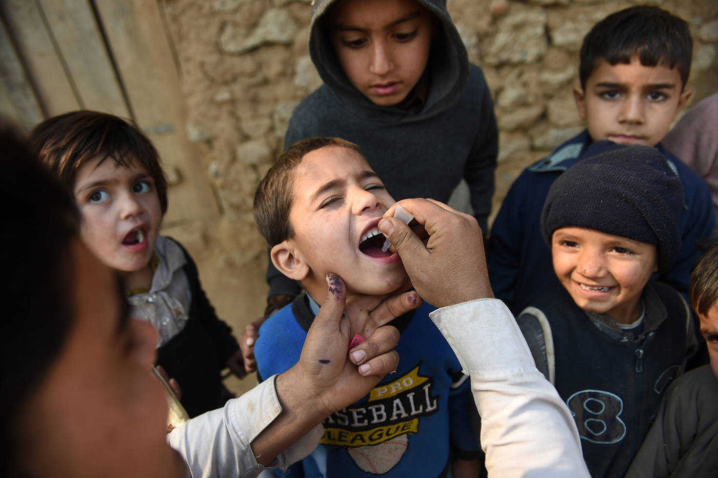 Vaccinations children development aid