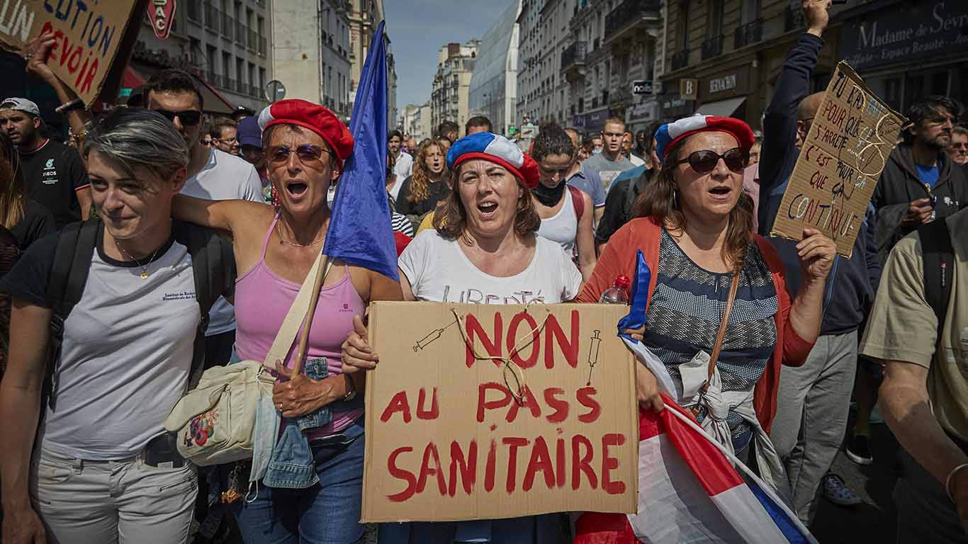 burleigh4_Kiran RidleyGetty Images_france anti-vax