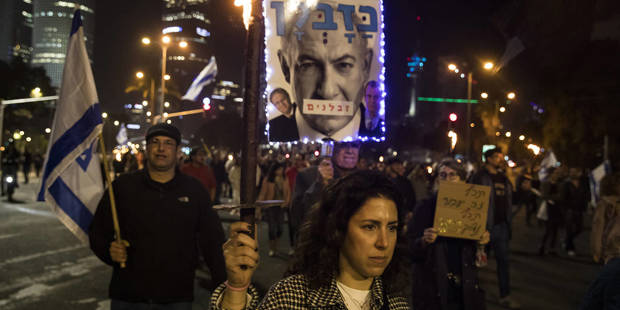 ibaum1_Amir LevyGetty Images_netanyahu protest