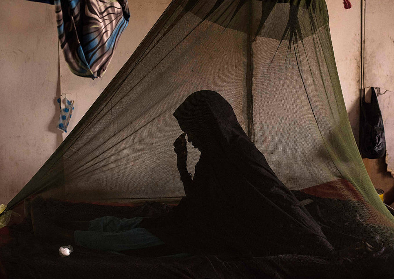 woman suffering from tuberculosis