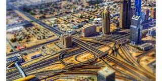 Urban planning model in Dubai